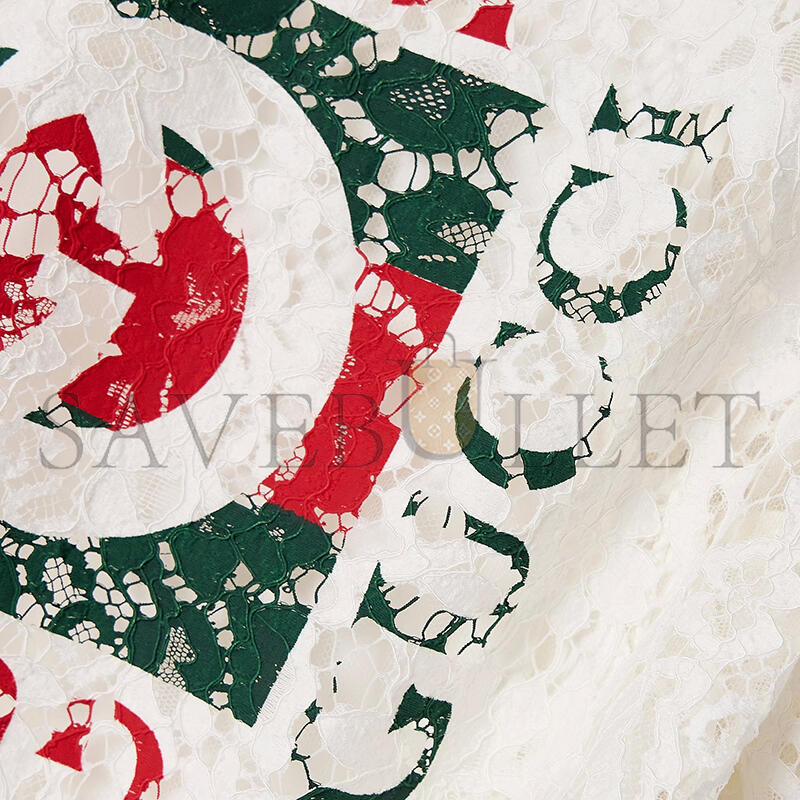 GUCCI PRINTED CORDED LACE T-SHIRT 788990